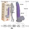 Dildo de Silicona Luminoso 19 cm – Brilla en la Oscuridad
